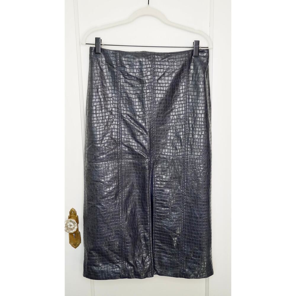 Tanya Taylor Salma Skirt Midi Belted High Waist Structured A-Line Sz 8 - Picture 4 of 6